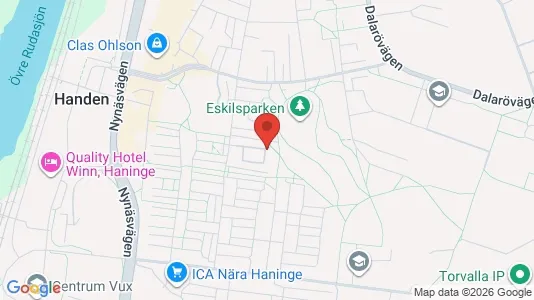 Apartments for rent i Haninge - kort over placeringen