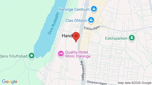 Apartments for rent i Haninge - kort over placeringen
