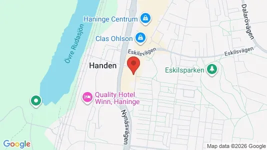 Apartments for rent i Haninge - kort over placeringen