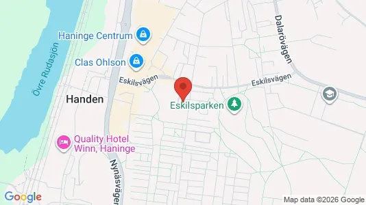 Apartments for rent i Haninge - kort over placeringen