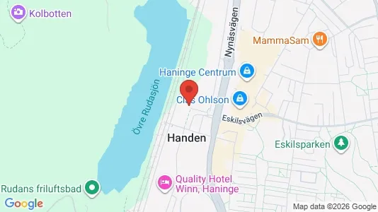 Apartments for rent i Haninge - kort over placeringen