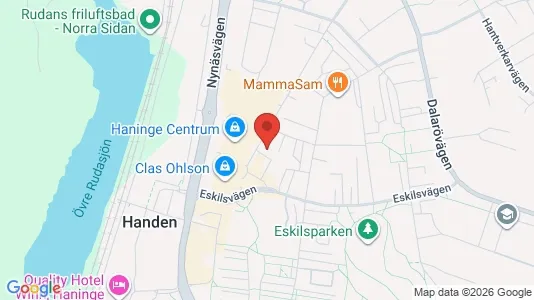 Apartments for rent i Haninge - kort over placeringen