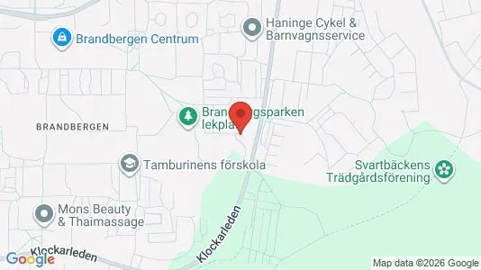 Apartments for rent i Haninge - kort over placeringen