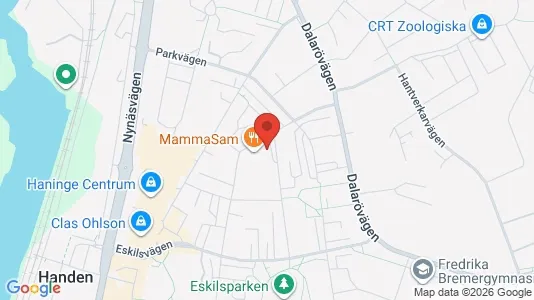 Apartments for rent i Haninge - kort over placeringen