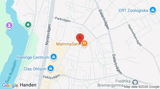 Apartments for rent i Haninge - kort over placeringen