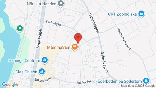 Apartments for rent i Haninge - kort over placeringen