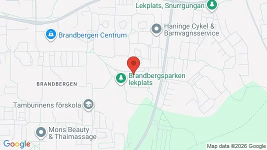 Apartments for rent i Haninge - kort over placeringen