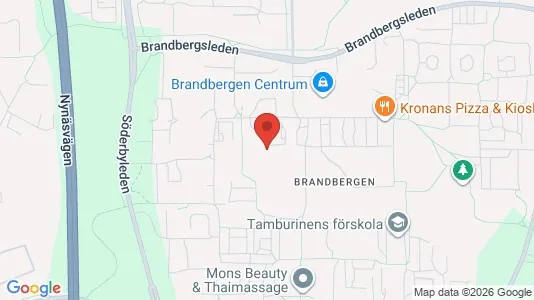 Apartments for rent i Haninge - kort over placeringen