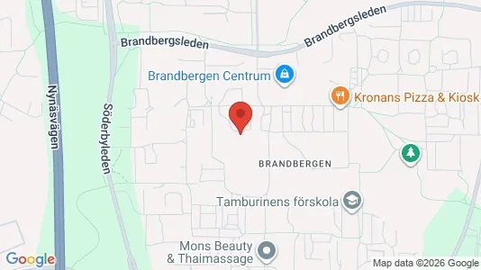 Apartments for rent i Haninge - kort over placeringen