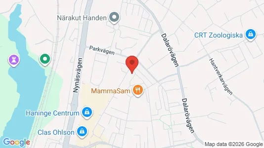 Apartments for rent i Haninge - kort over placeringen