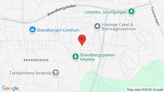 Apartments for rent i Haninge - kort over placeringen