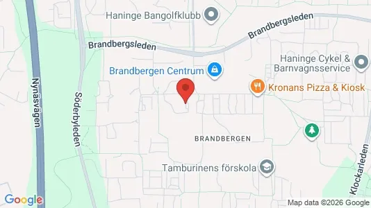 Apartments for rent i Haninge - kort over placeringen
