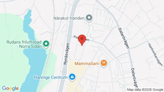 Apartments for rent i Haninge - kort over placeringen