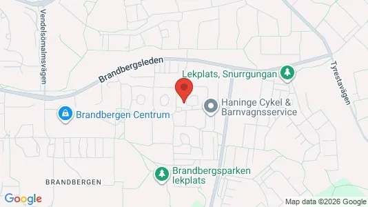 Apartments for rent i Haninge - kort over placeringen