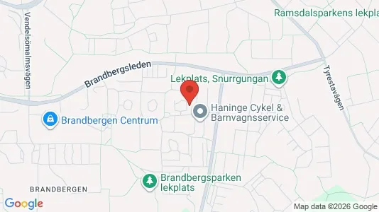 Apartments for rent i Haninge - kort over placeringen