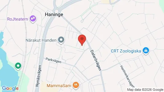 Apartments for rent i Haninge - kort over placeringen