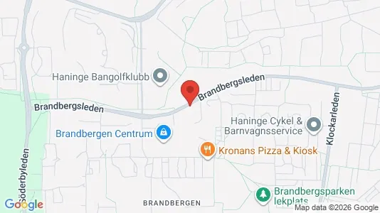 Apartments for rent i Haninge - kort over placeringen