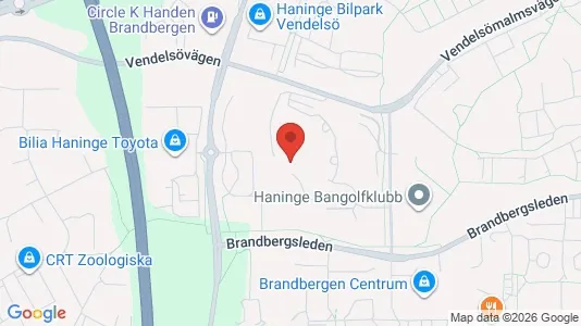 Apartments for rent i Haninge - kort over placeringen