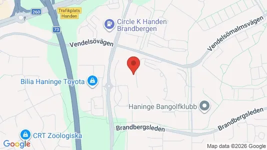 Apartments for rent i Haninge - kort over placeringen