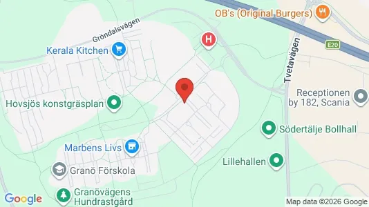 Apartments for rent i Södertälje - kort over placeringen