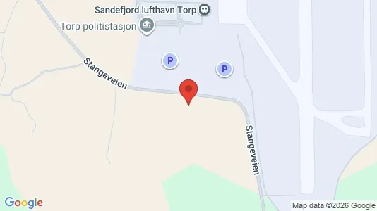 Apartments for rent i Sandefjord - kort over placeringen