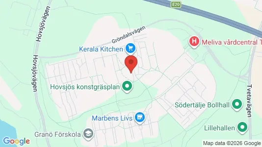Apartments for rent i Södertälje - kort over placeringen
