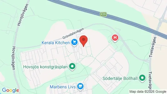Apartments for rent i Södertälje - kort over placeringen