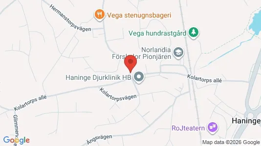 Apartments for rent i Haninge - kort over placeringen