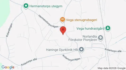 Apartments for rent i Haninge - kort over placeringen