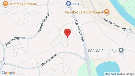 Apartments for rent i Södertälje - kort over placeringen