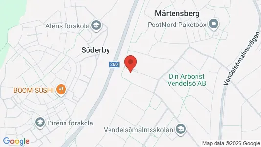 Apartments for rent i Haninge - kort over placeringen