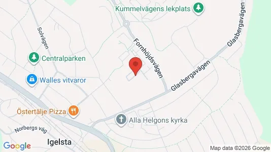Apartments for rent i Södertälje - kort over placeringen