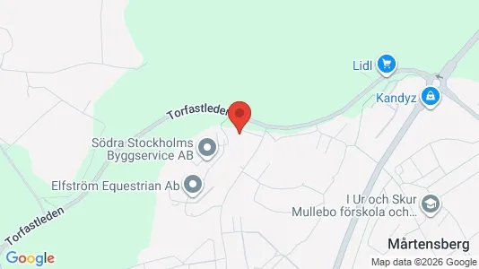 Apartments for rent i Haninge - kort over placeringen
