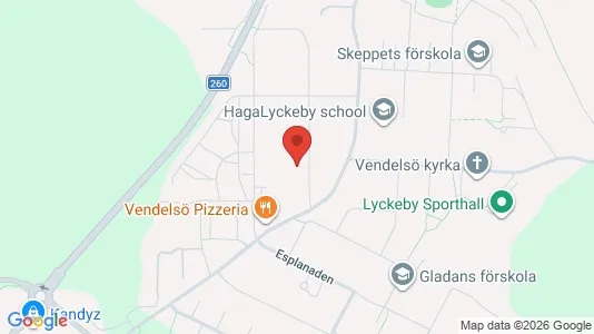 Apartments for rent i Haninge - kort over placeringen