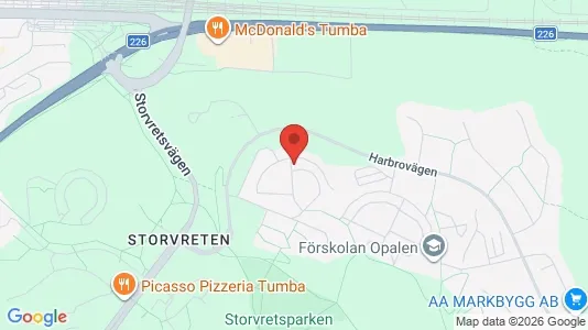 Apartments for rent i Botkyrka - kort over placeringen
