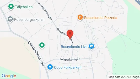 Apartments for rent i Södertälje - kort over placeringen