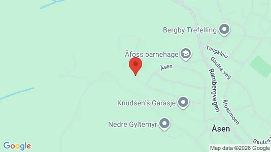 Rooms for rent i Skien - kort over placeringen