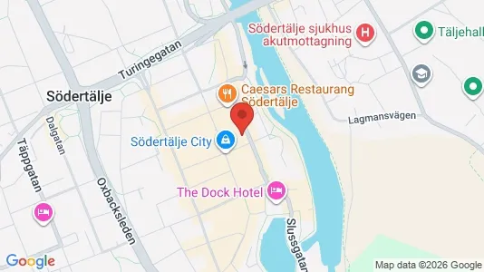 Apartments for rent i Södertälje - kort over placeringen
