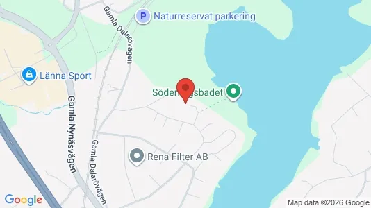 Apartments for rent i Haninge - kort over placeringen