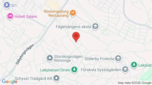 Apartments for rent i Salem - kort over placeringen