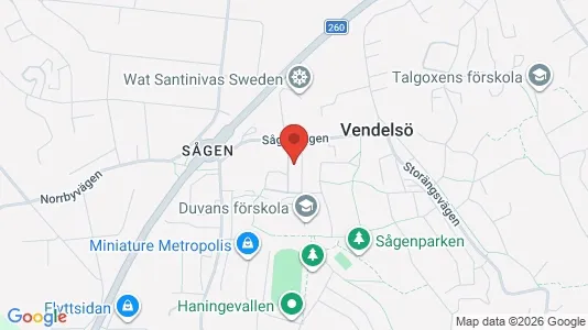 Apartments for rent i Haninge - kort over placeringen