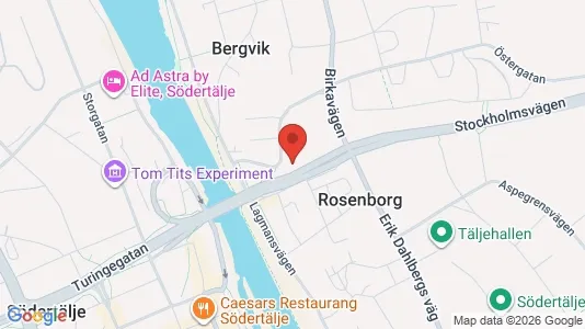Apartments for rent i Södertälje - kort over placeringen