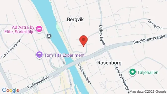 Apartments for rent i Södertälje - kort over placeringen