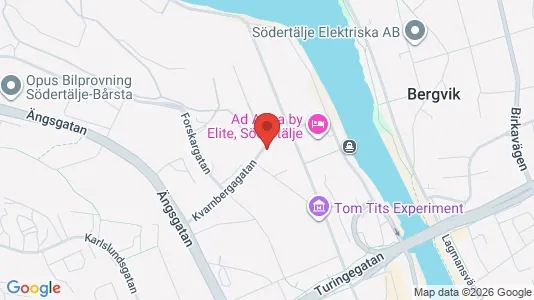 Apartments for rent i Södertälje - kort over placeringen