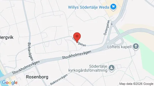 Apartments for rent i Södertälje - kort over placeringen