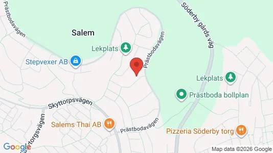 Apartments for rent i Salem - kort over placeringen