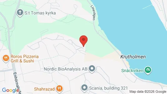 Apartments for rent i Södertälje - kort over placeringen