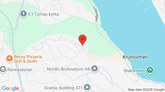 Apartments for rent i Södertälje - kort over placeringen