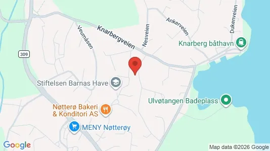 Rooms for rent i Færder - kort over placeringen