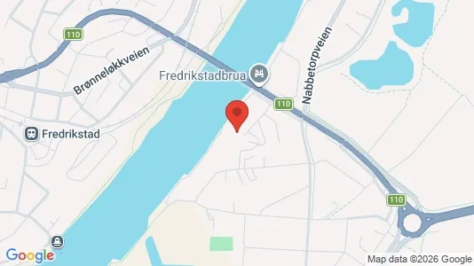 Apartments for rent i Fredrikstad - kort over placeringen